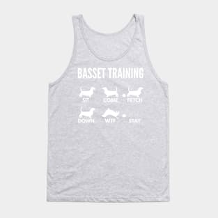 Basset Training Basset Dog Tricks Tank Top